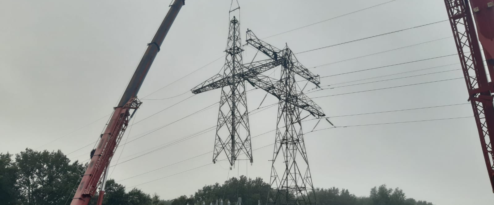 Mast van tien ton staal
