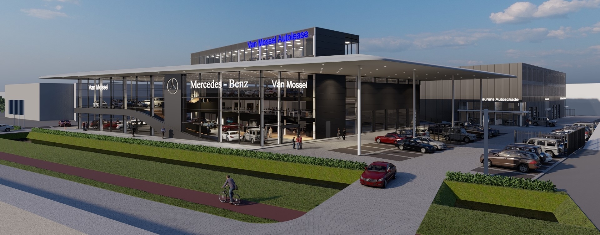 Mercedes Benz SPIE Sprinklerinstallatie