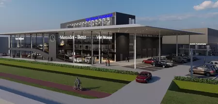 Mercedes Benz SPIE Sprinklerinstallatie