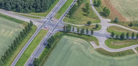 Luchtfoto Tractaatweg