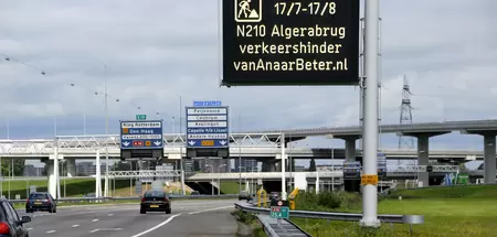 Verkeersinformatiebord